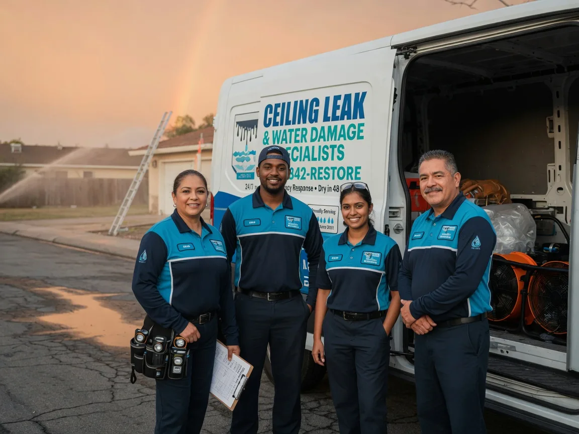 Ceiling Leak Cleanup company in Westphalia, MI