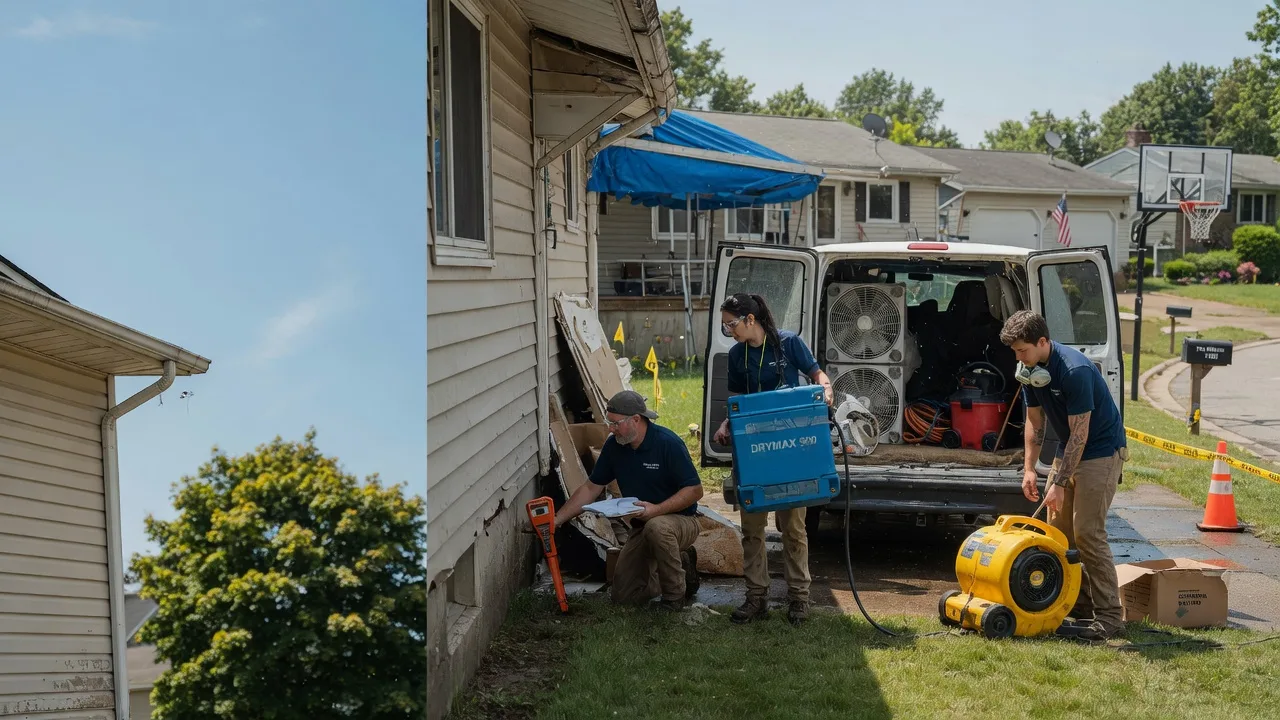 Ceiling Leak Cleanup in Westphalia, MI near me