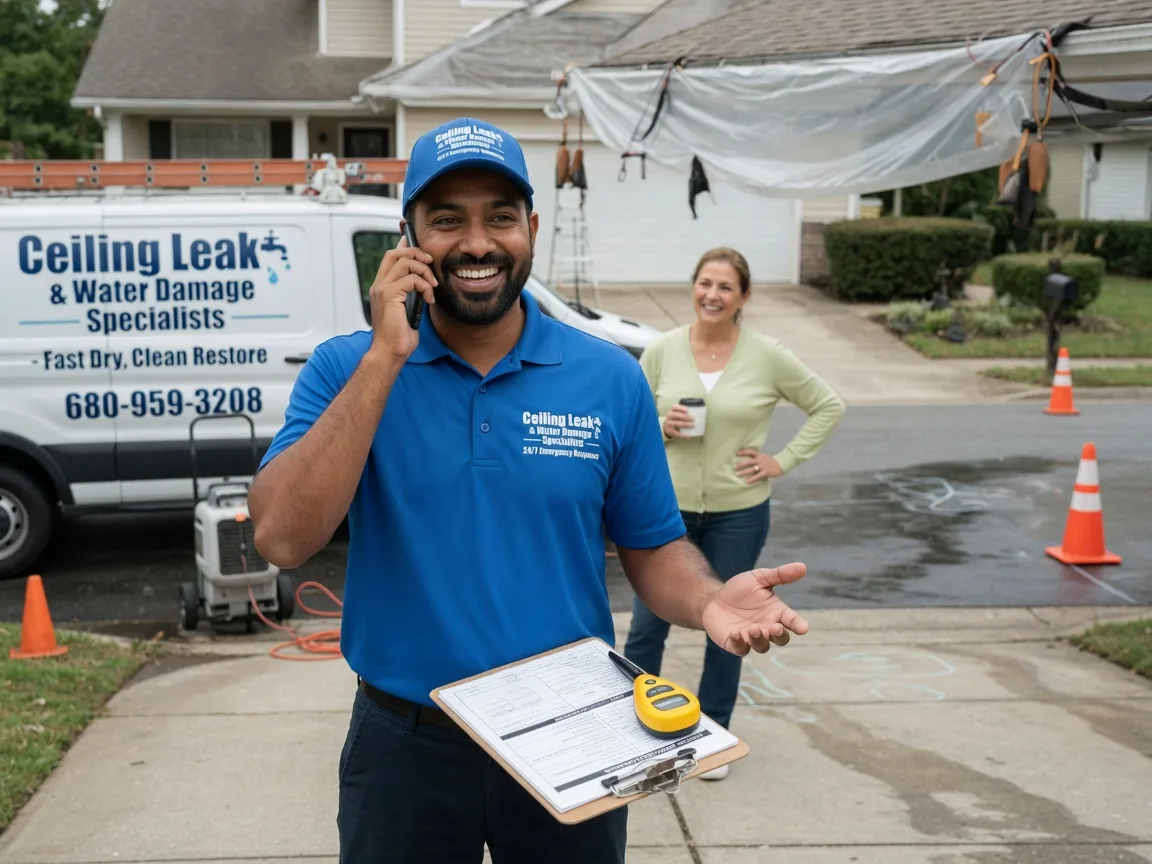 Ceiling Leak Cleanup Westphalia, MI FAQs